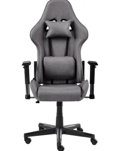 Sedia da gaming WARRIOR Grigio scuro