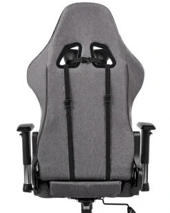 Sedia da gaming WARRIOR Grigio scuro