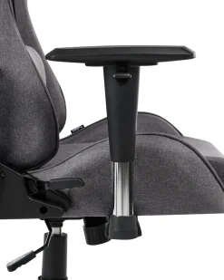 Sedia da gaming WARRIOR Grigio scuro