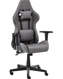 Sedia da gaming WARRIOR Grigio scuro