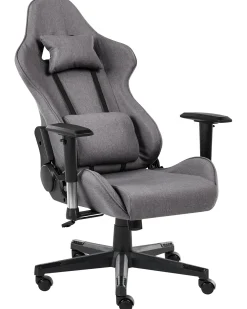 Sedia da gaming WARRIOR Grigio scuro