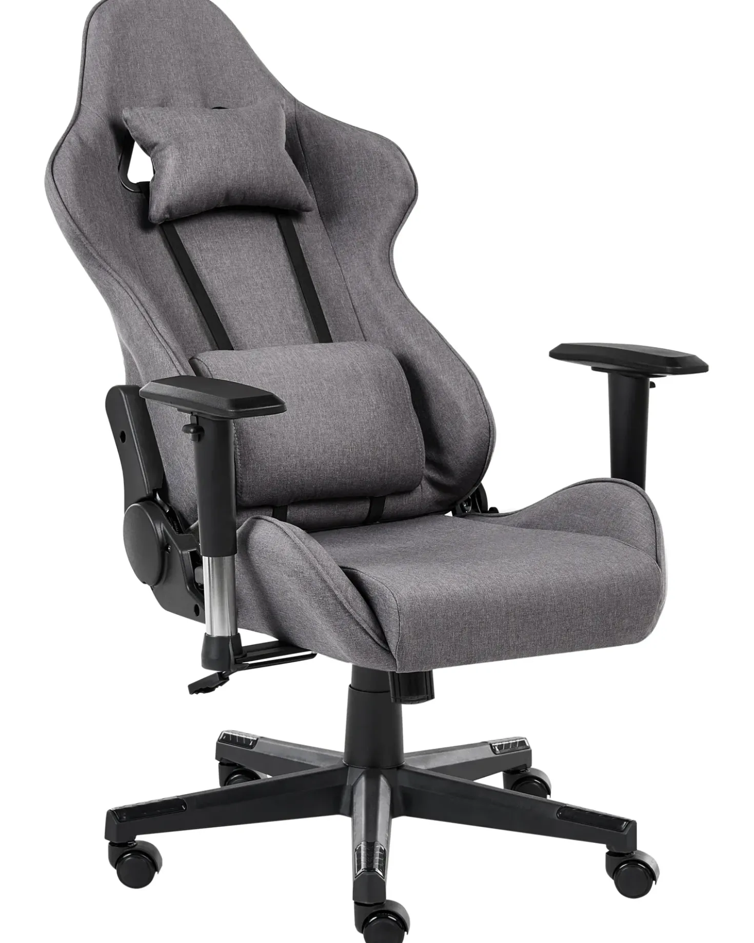 Sedia da gaming WARRIOR Grigio scuro