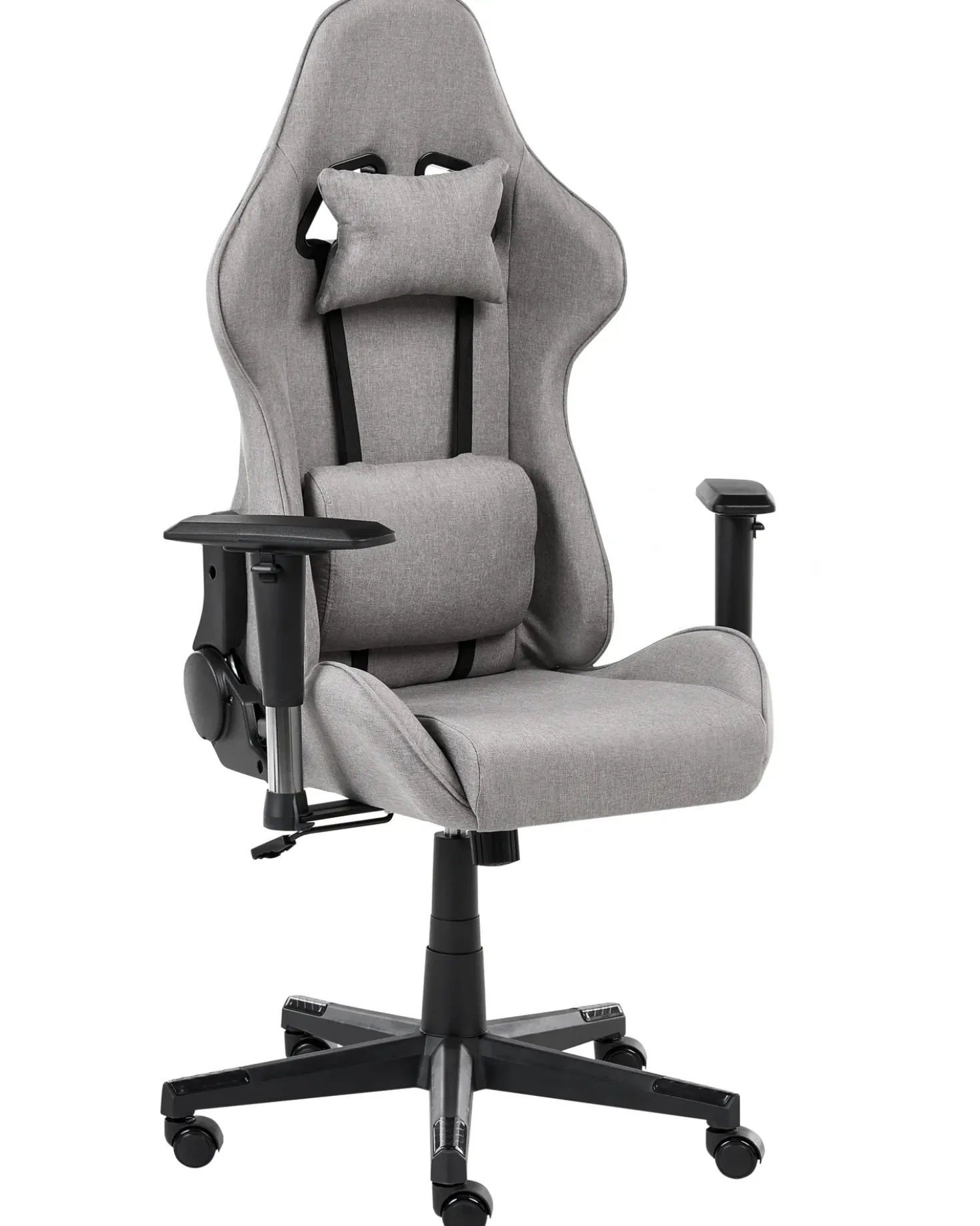 Sedia da gaming WARRIOR Grigio chiaro