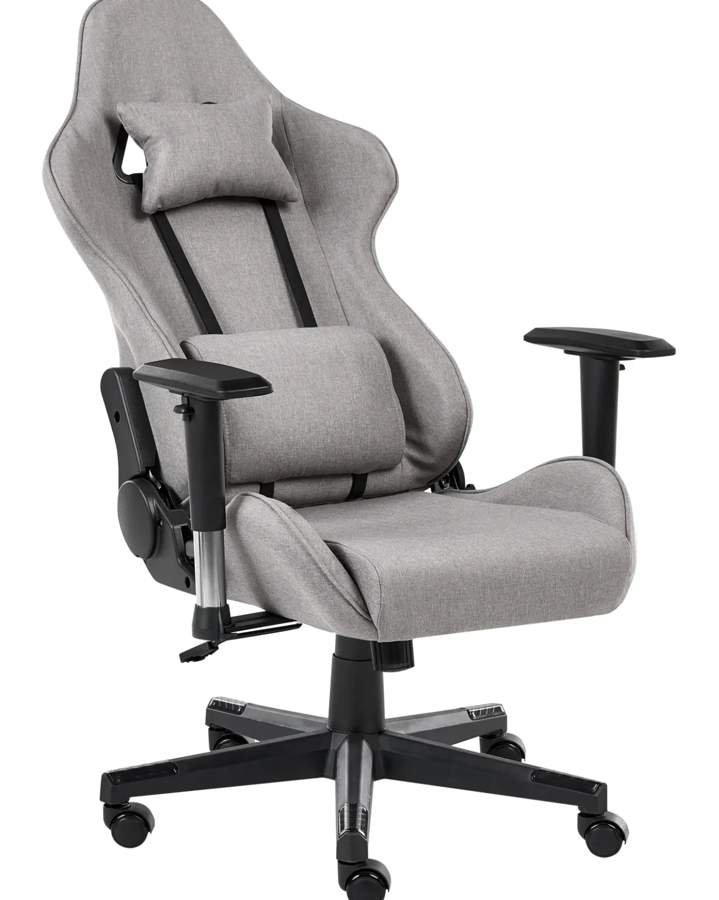 Sedia da gaming WARRIOR Grigio chiaro