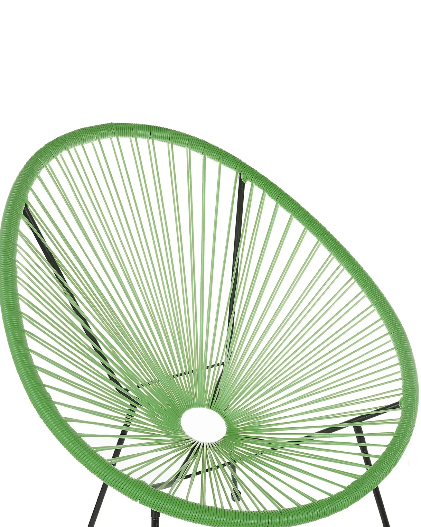 Sedia da giardino ACAPULCO II Rattan sintetico (PE) Verde