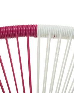 Sedia da giardino ACAPULCO Rattan sintetico (PE) Fucsia
