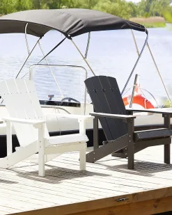 Sedia da giardino ADIRONDACK Bianco