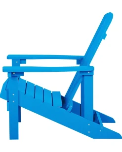 Sedia da giardino ADIRONDACK Blu