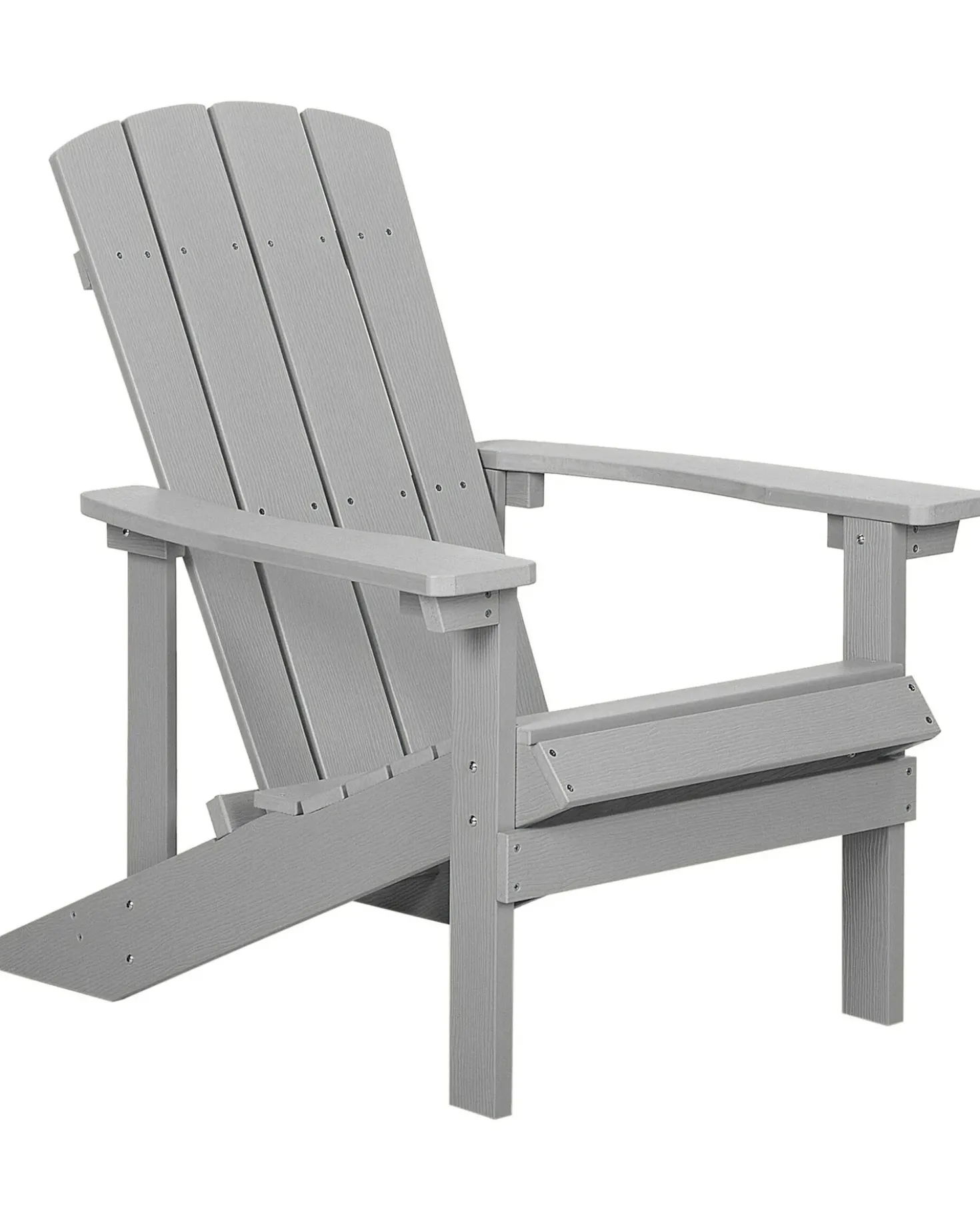 Sedia da giardino ADIRONDACK Grigio chiaro