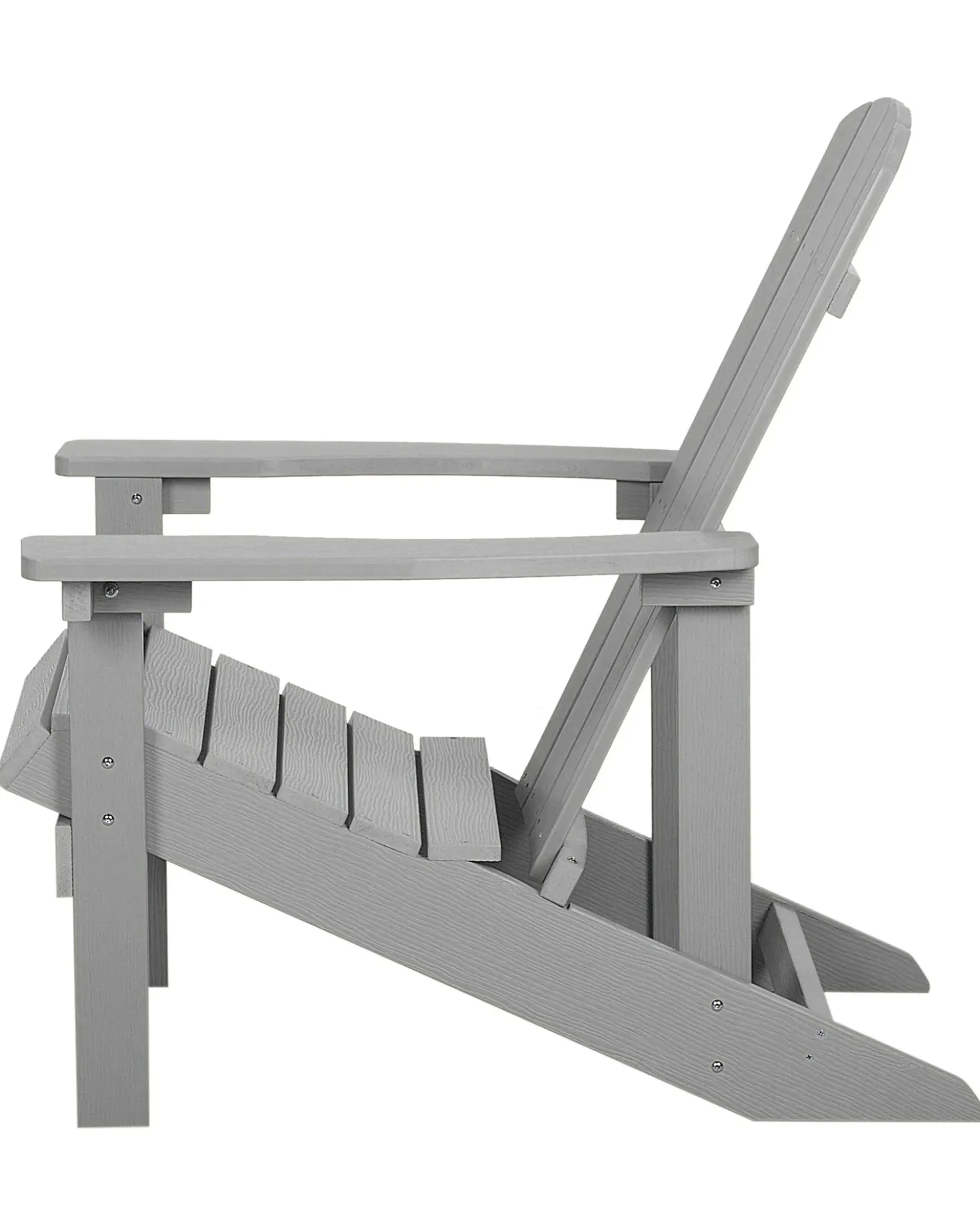 Sedia da giardino ADIRONDACK Grigio chiaro