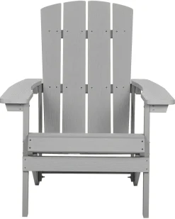 Sedia da giardino ADIRONDACK Grigio chiaro