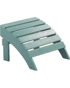 Sedia da giardino ADIRONDACK con poggiapiedi Turchese