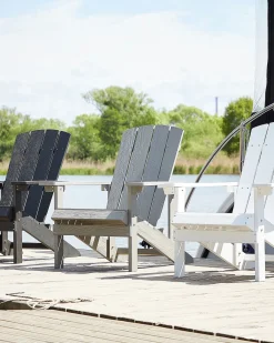 Sedia da giardino ADIRONDACK Grigio scuro