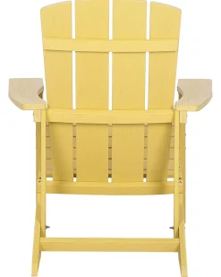 Sedia da giardino ADIRONDACK Giallo