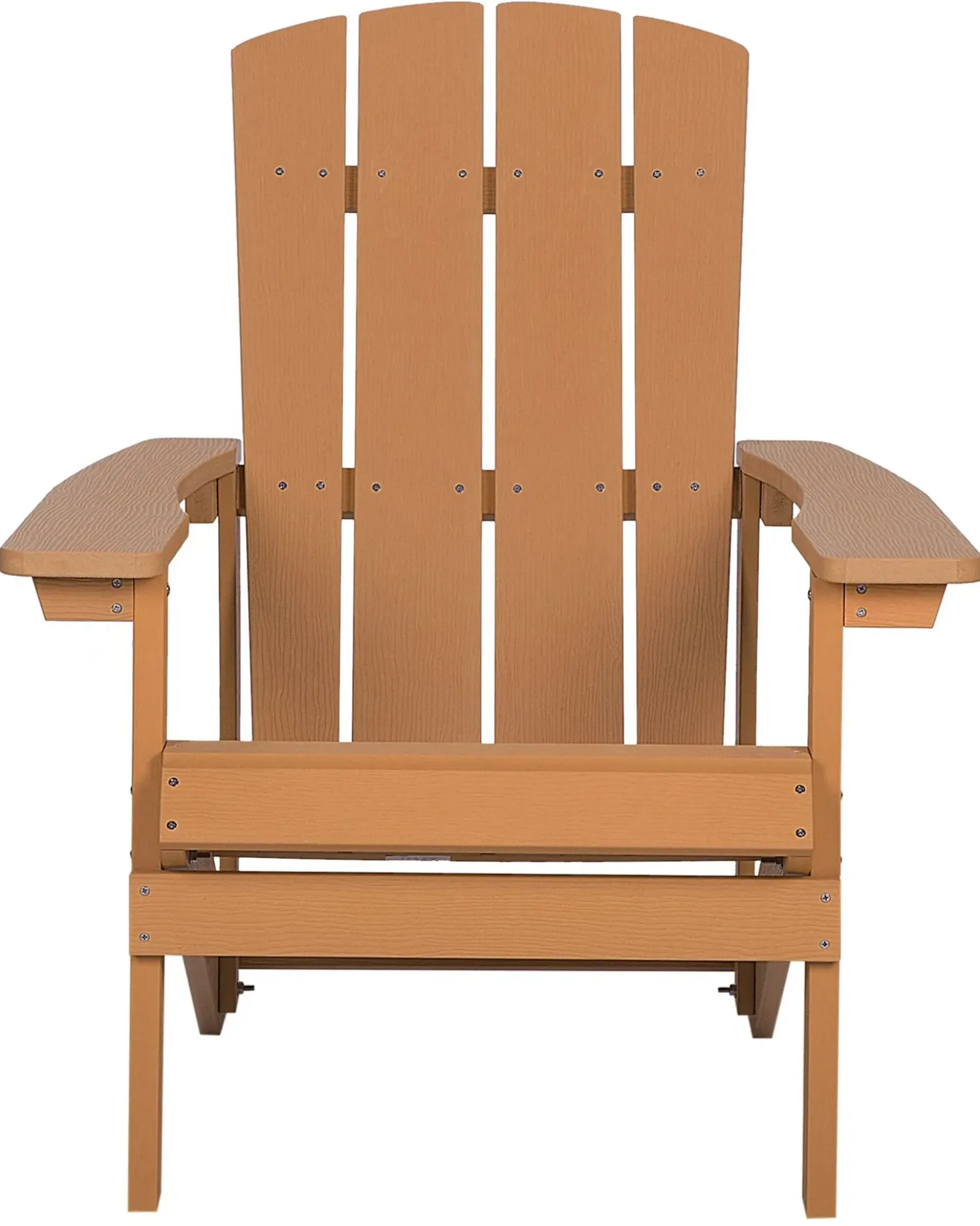 Sedia da giardino ADIRONDACK con poggiapiedi Marrone