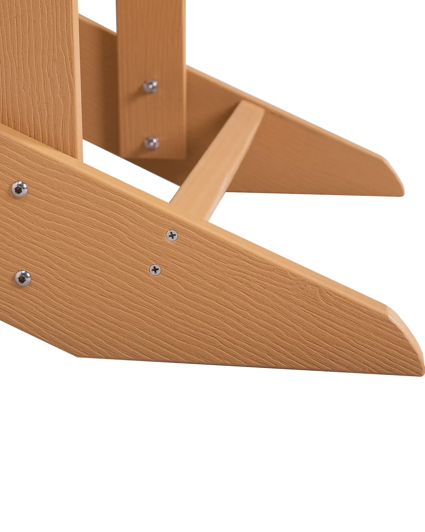 Sedia da giardino ADIRONDACK con poggiapiedi Marrone