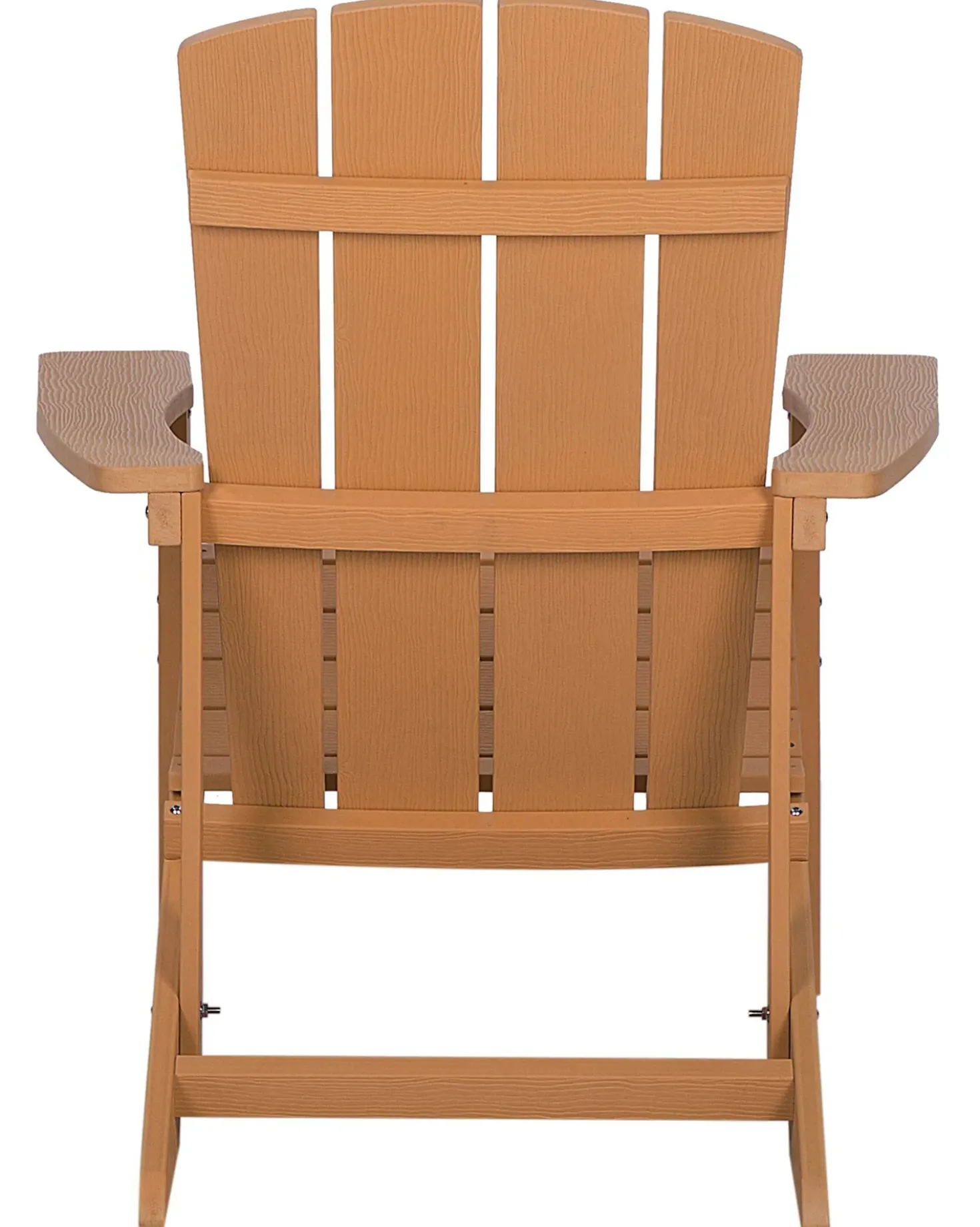 Sedia da giardino ADIRONDACK con poggiapiedi Marrone