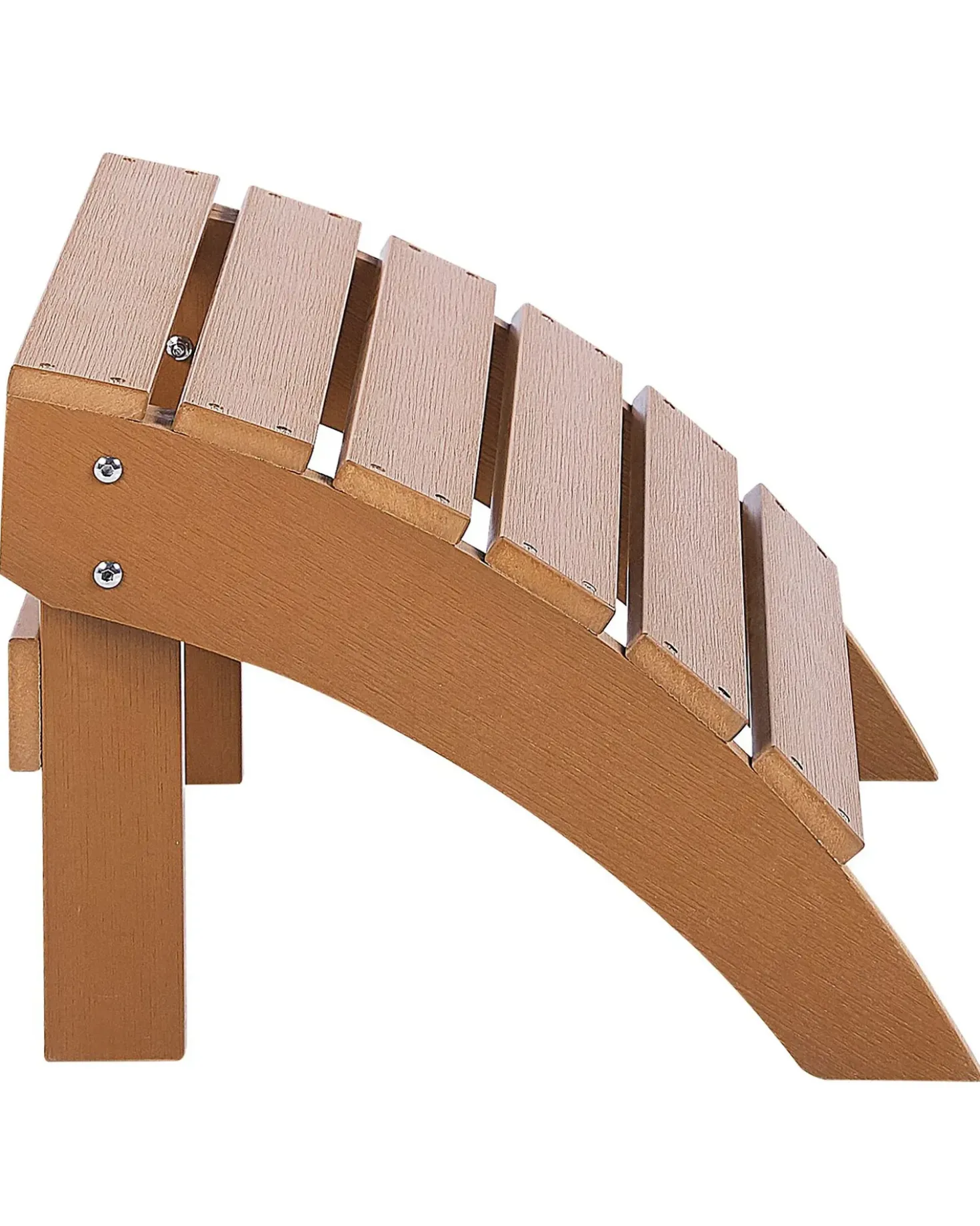 Sedia da giardino ADIRONDACK con poggiapiedi Marrone