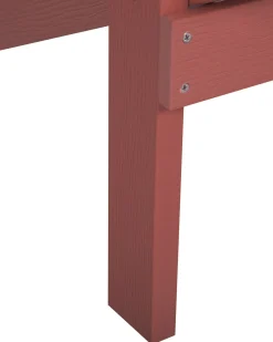 Sedia da giardino ADIRONDACK Rosso
