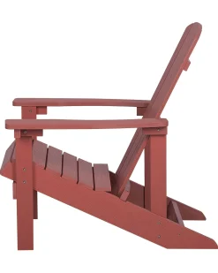 Sedia da giardino ADIRONDACK Rosso