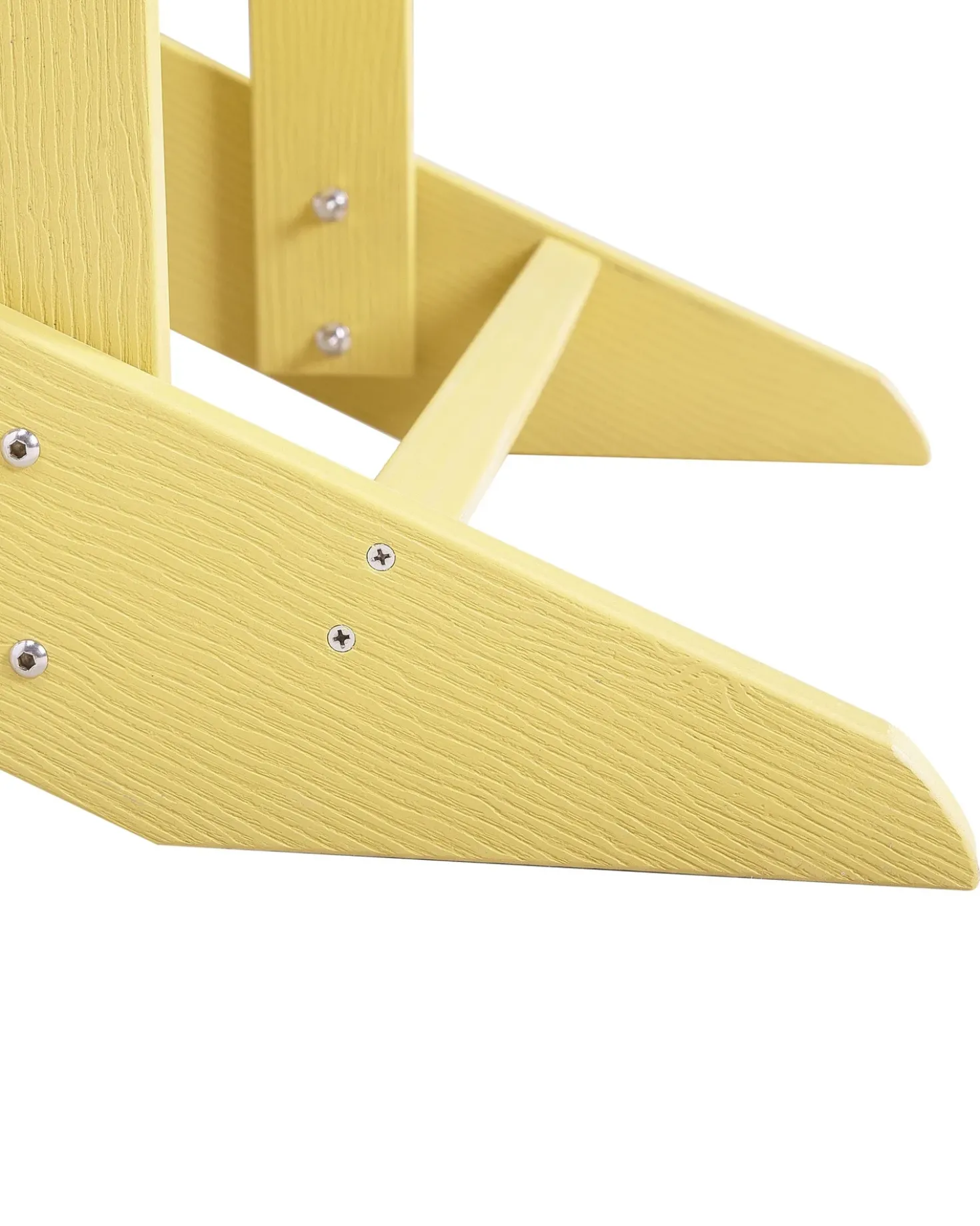 Sedia da giardino ADIRONDACK con poggiapiedi Giallo