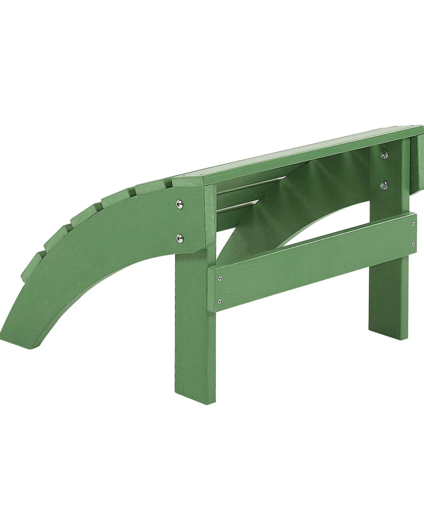 Sedia da giardino ADIRONDACK con poggiapiedi Verde