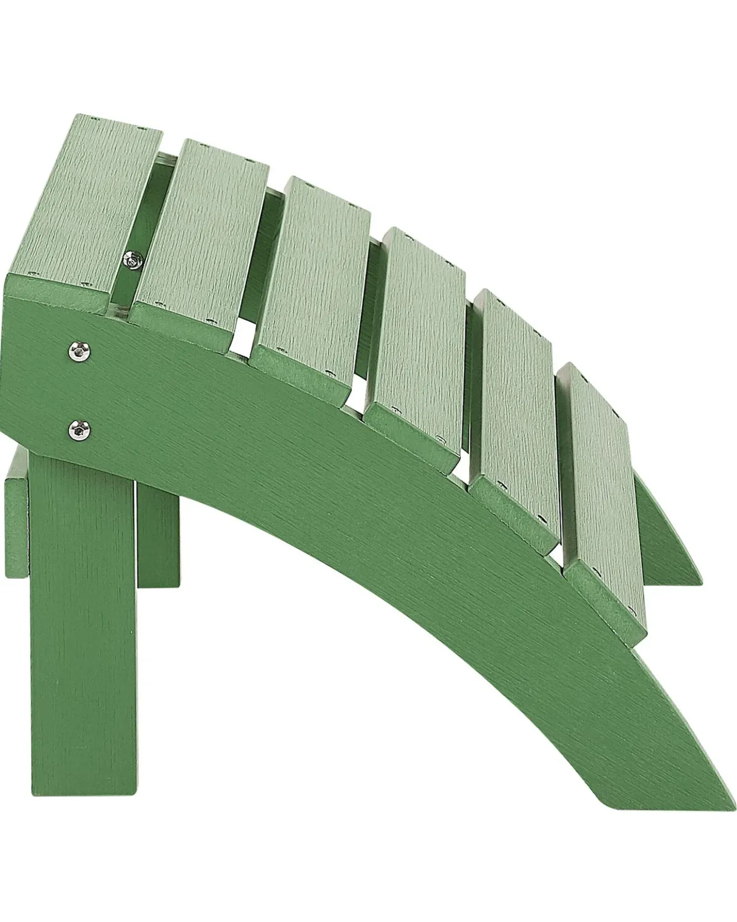 Sedia da giardino ADIRONDACK con poggiapiedi Verde