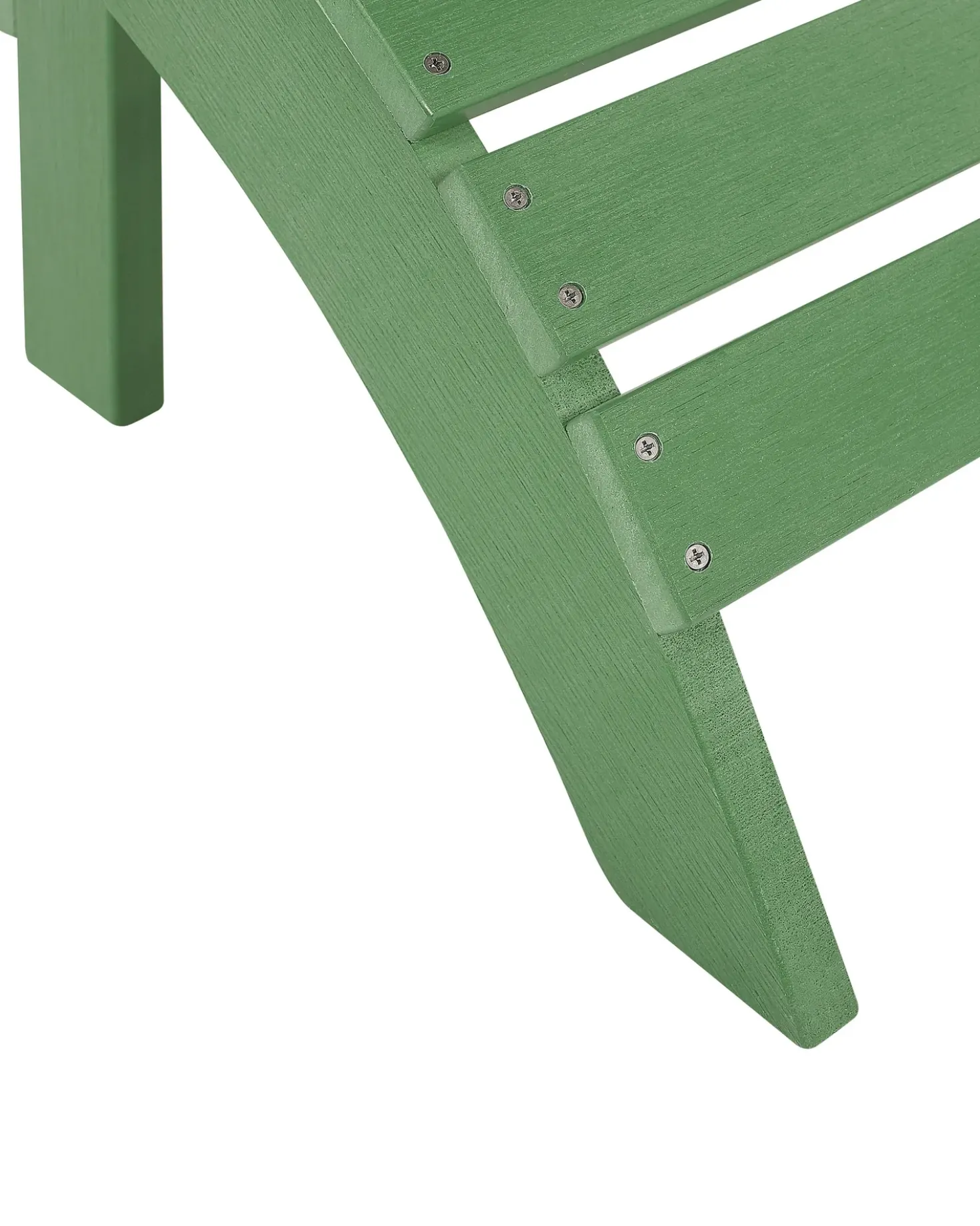 Sedia da giardino ADIRONDACK con poggiapiedi Verde