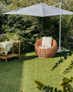 Sedia da giardino LERICI Rattan Naturale