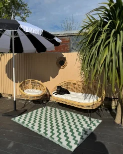 Sedia da giardino MARATEA Rattan Naturale