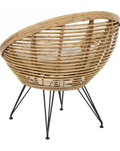 Sedia da giardino MARATEA Rattan Naturale
