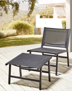 Sedia da giardino MARCEDDI Metallo Nero