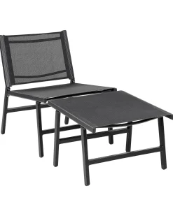 Sedia da giardino MARCEDDI Metallo Nero