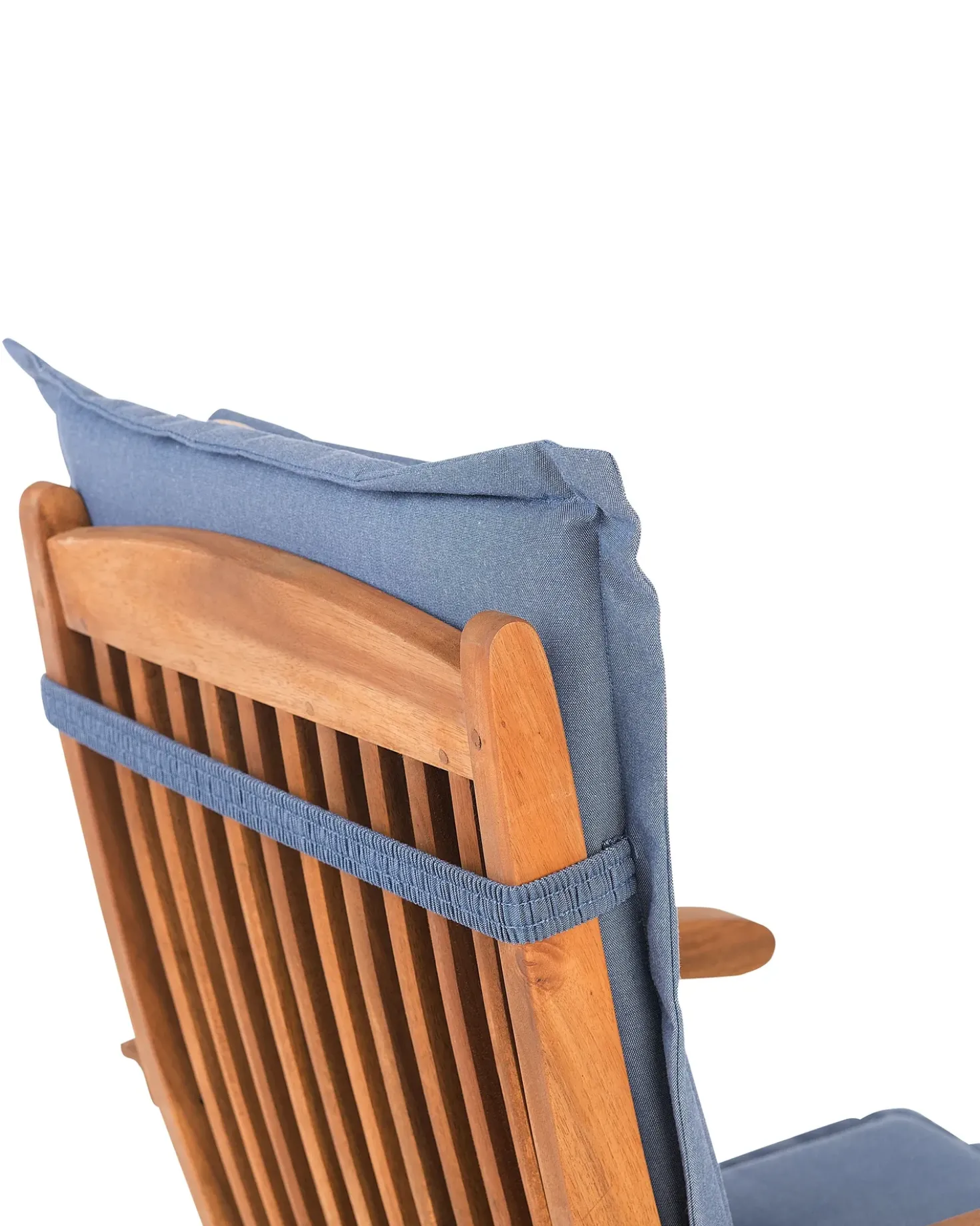 Sedia da giardino MAUI Legno d'acacia Blu