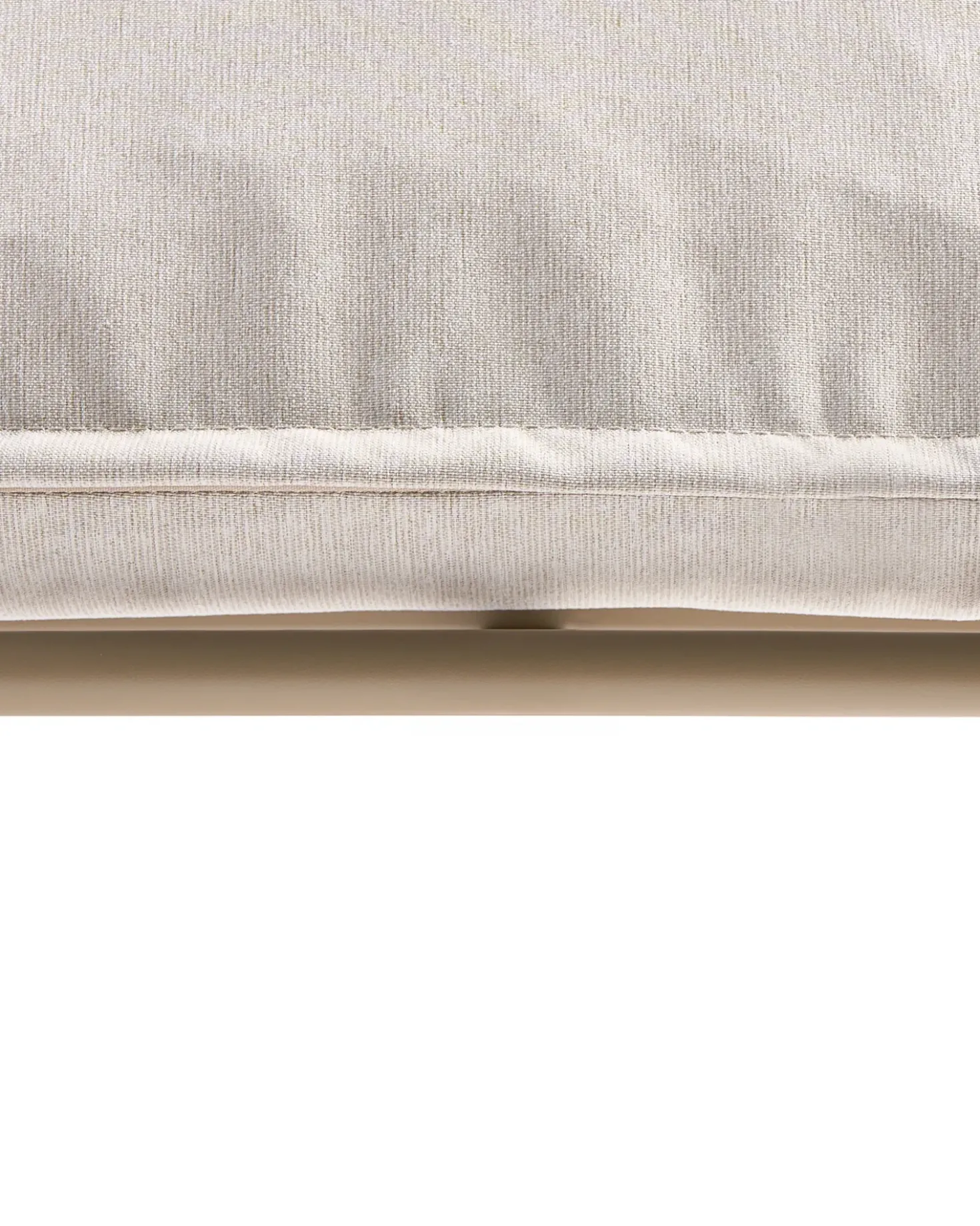 Sedia da giardino NIMIS con ottomana Beige chiaro