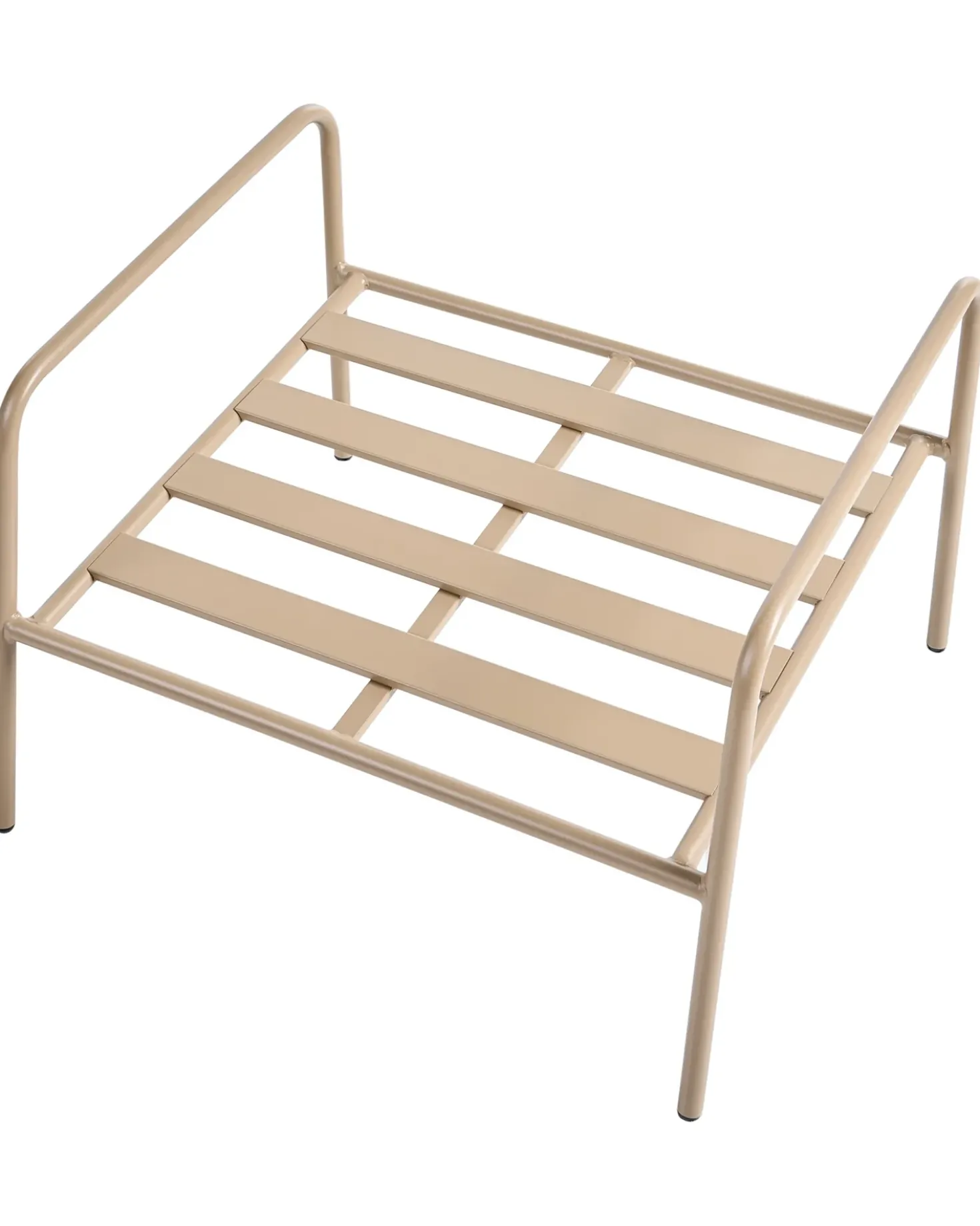 Sedia da giardino NIMIS con ottomana Beige chiaro