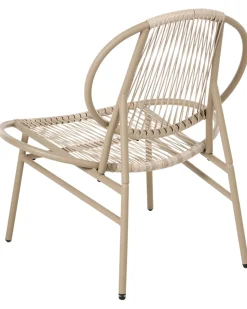 Sedia da giardino OVARO Rattan sintetico (PE) Beige