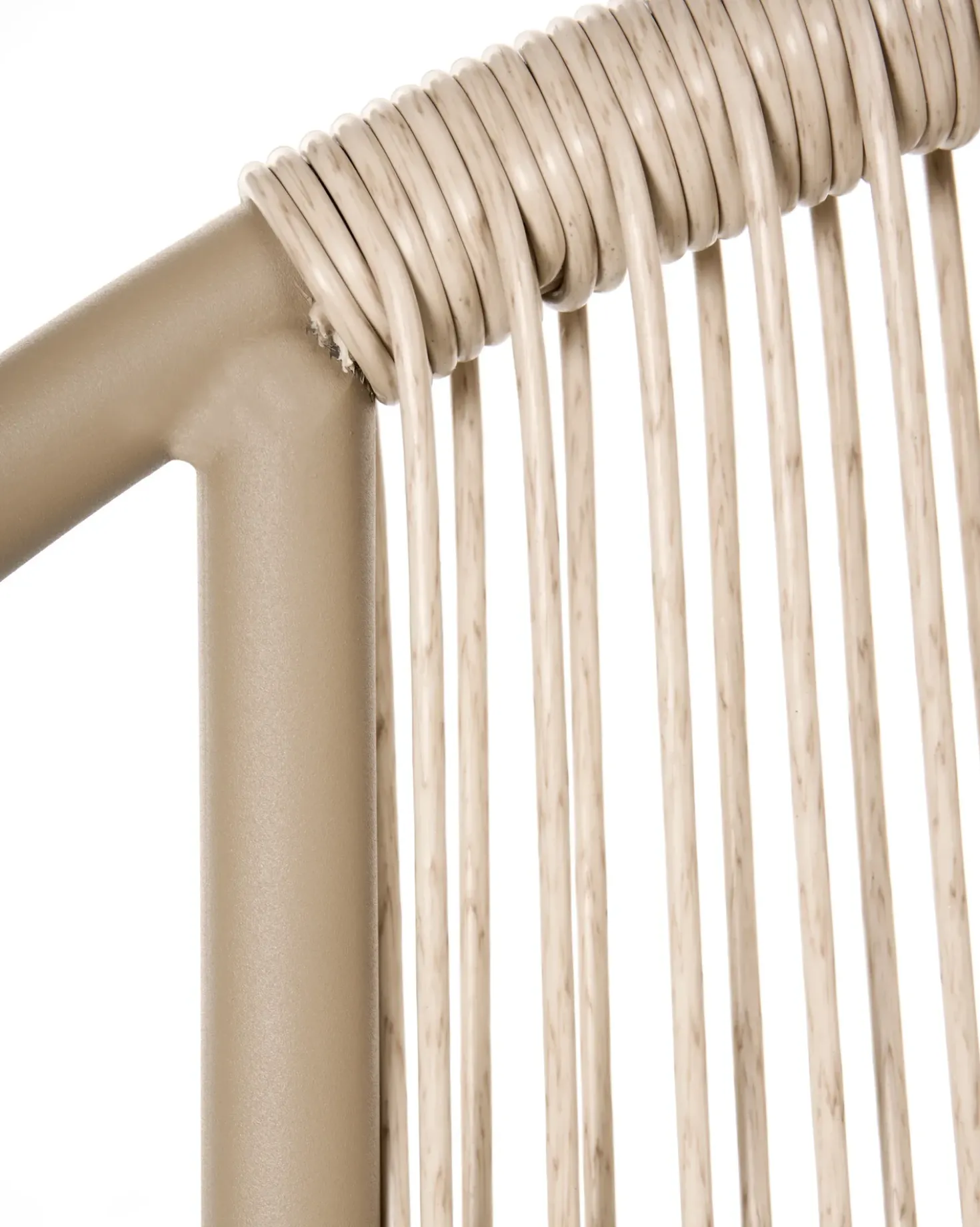 Sedia da giardino OVARO Rattan sintetico (PE) Beige