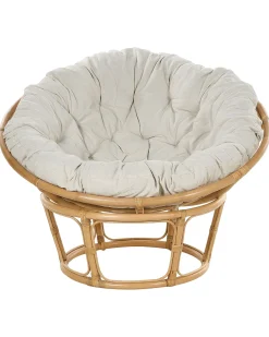 Sedia da giardino SALVO Rattan Naturale