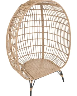 Sedia da giardino VEROLI Rattan sintetico (PE) Beige