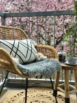 Sedia da pranzo CANORA Rattan Naturale