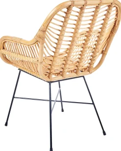 Sedia da pranzo CANORA Rattan Naturale