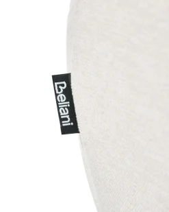 Sedia da pranzo CORBIE Tessuto Bianco sporco