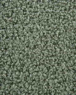 Sedia da pranzo HAYDEN Bouclé Verde chiaro