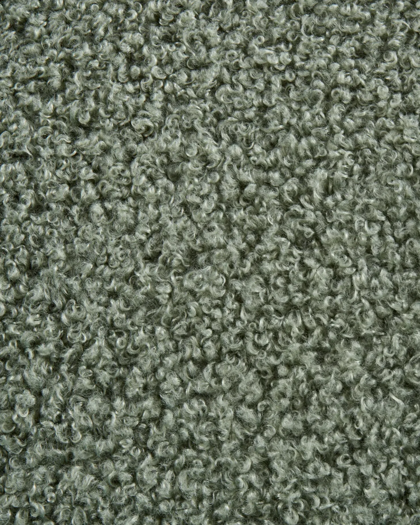 Sedia da pranzo HAYDEN Bouclé Verde chiaro