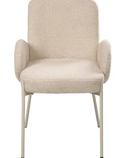 Sedia da pranzo MAGEE Bouclé Beige chiaro