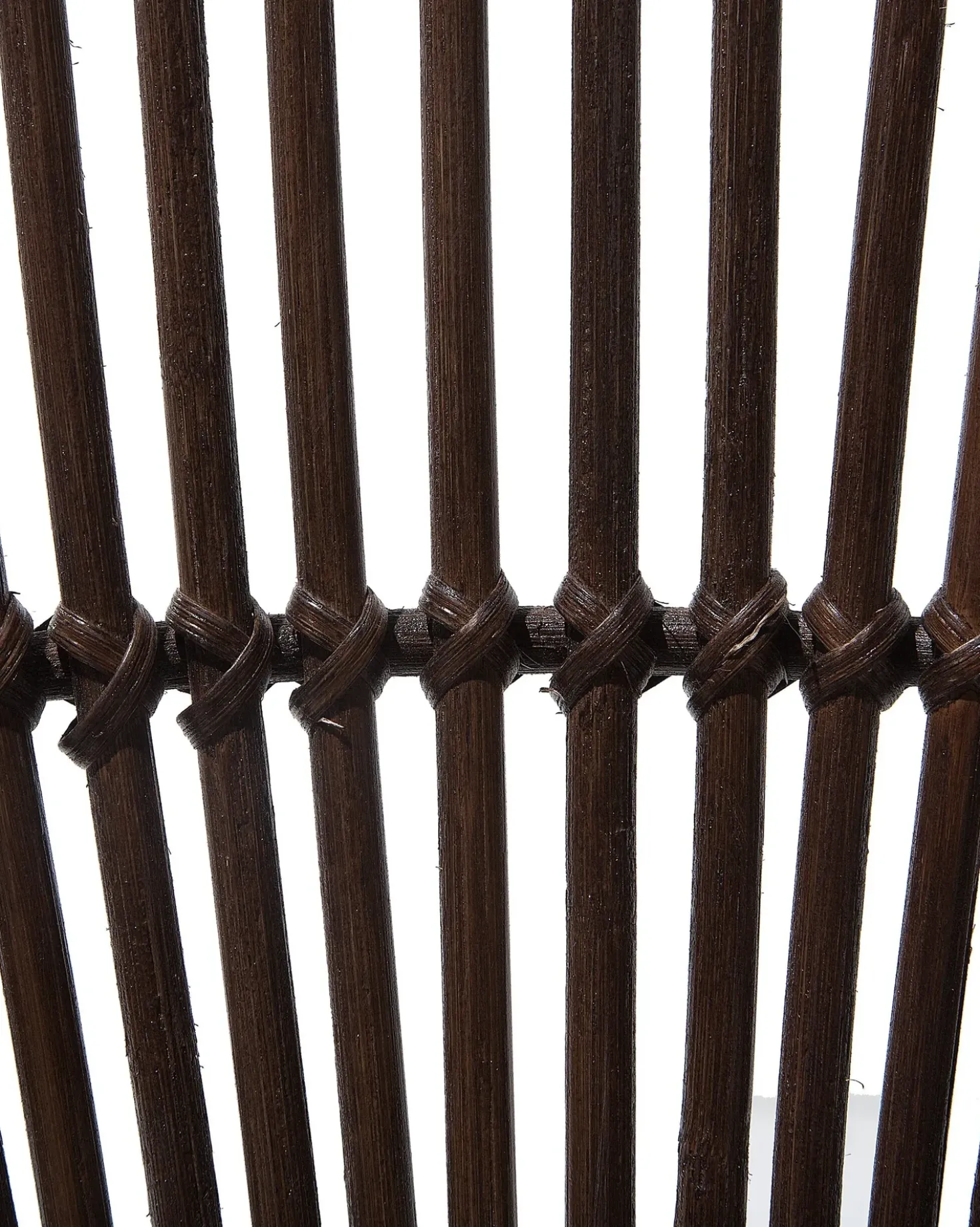 Sedia da pranzo SARITA Rattan Marrone scuro