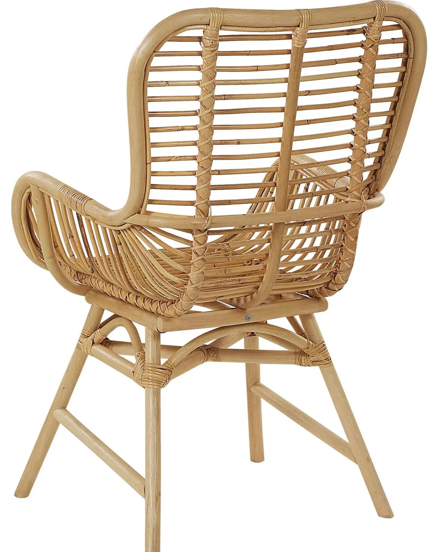 Sedia da pranzo TOGO Rattan Naturale
