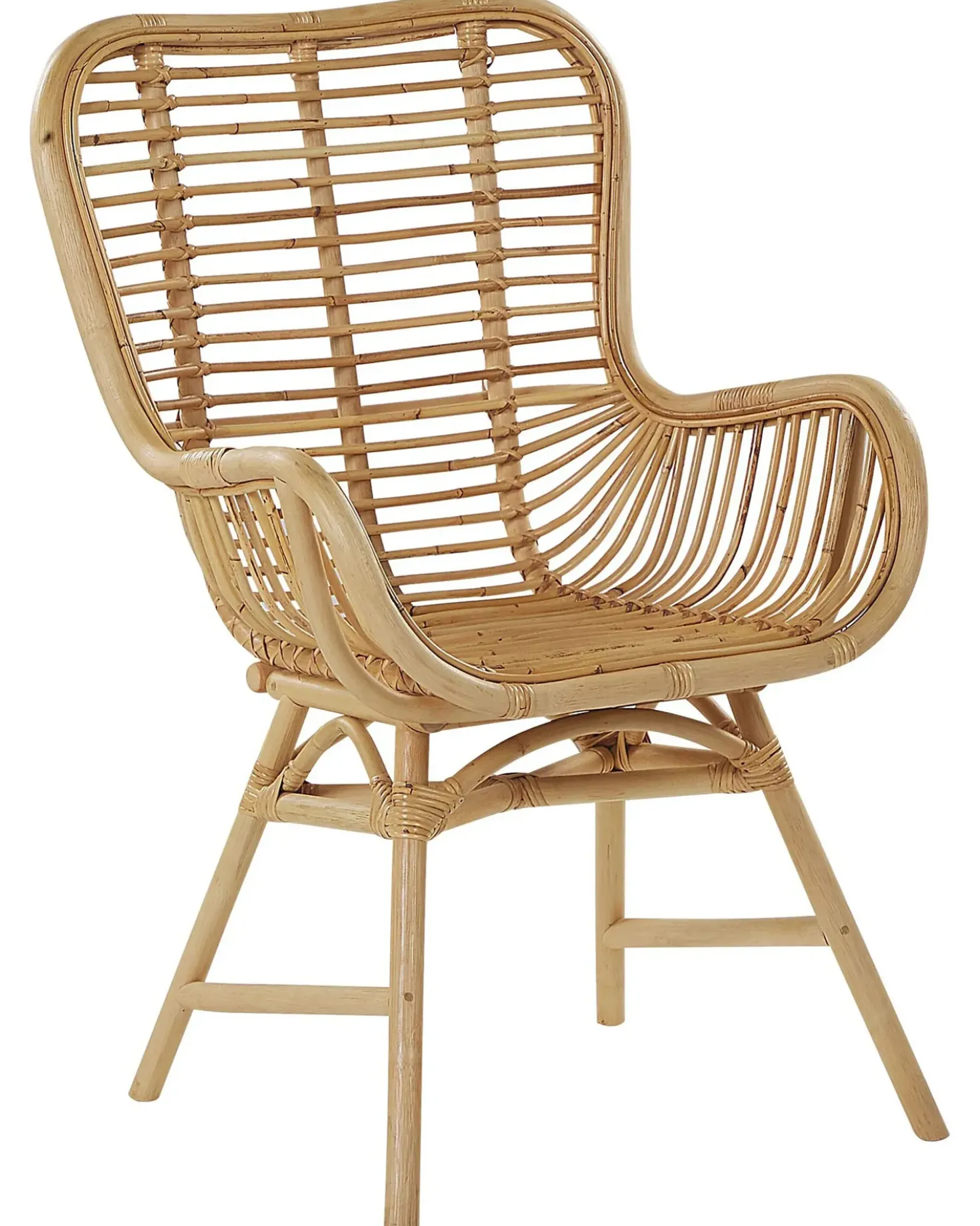 Sedia da pranzo TOGO Rattan Naturale