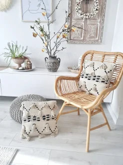 Sedia da pranzo TOGO Rattan Naturale